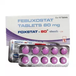 Фебуксостат (Foxstat) :: Азурикс аналог :: 80мг таб. №30 фото